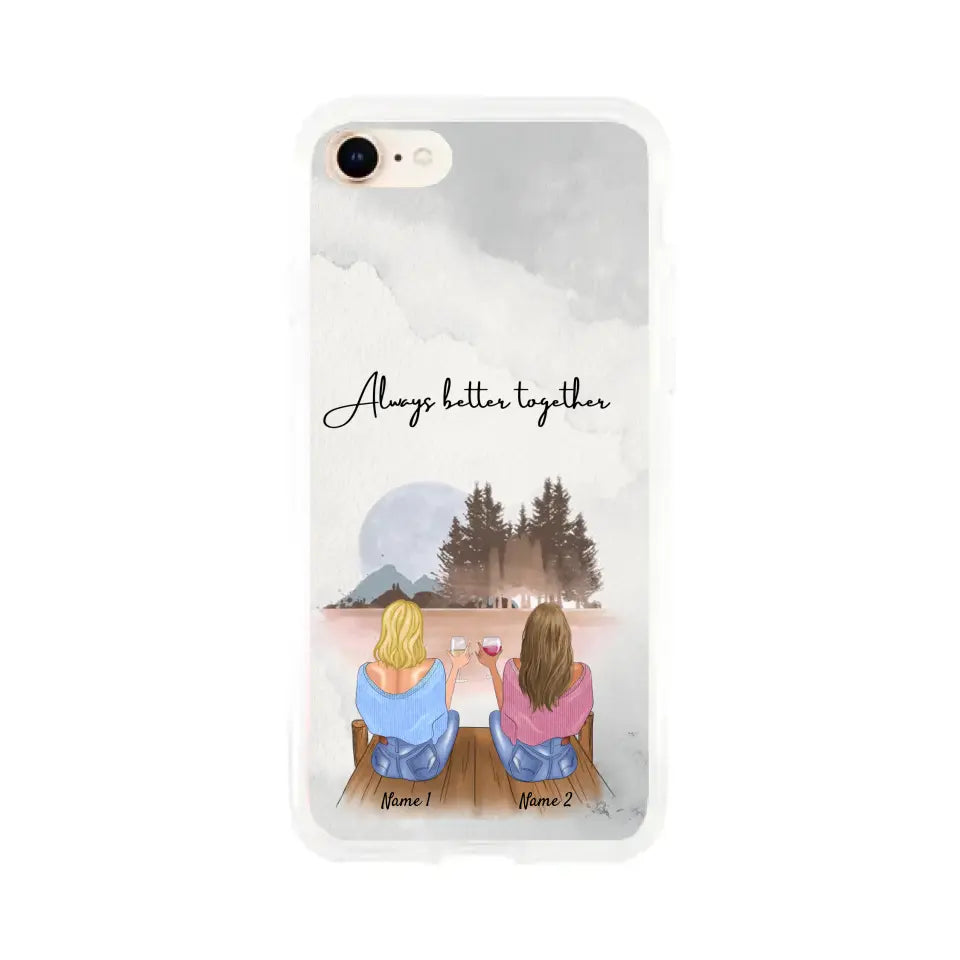 Best sisters ever - Customized Phone Case (2-4 women)