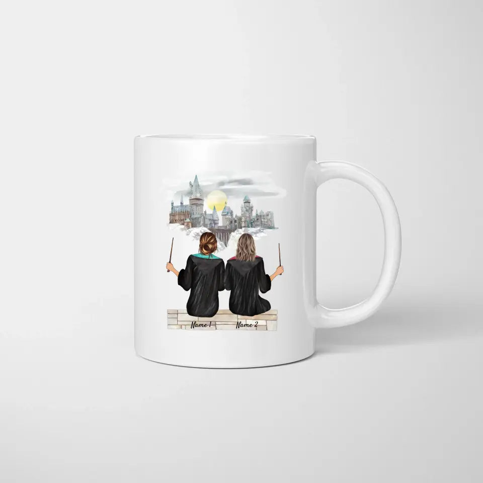 Best witch friends - personalized mug (2-3 people)