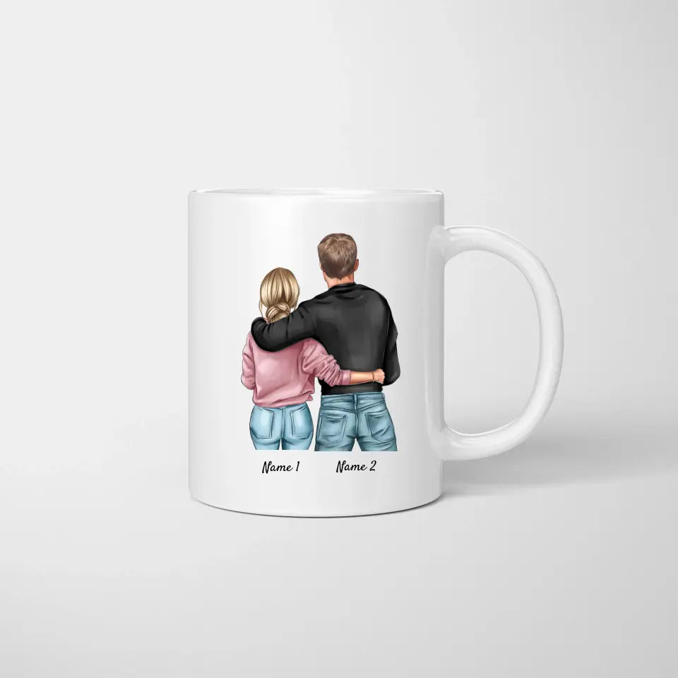 Love story - personalized mug