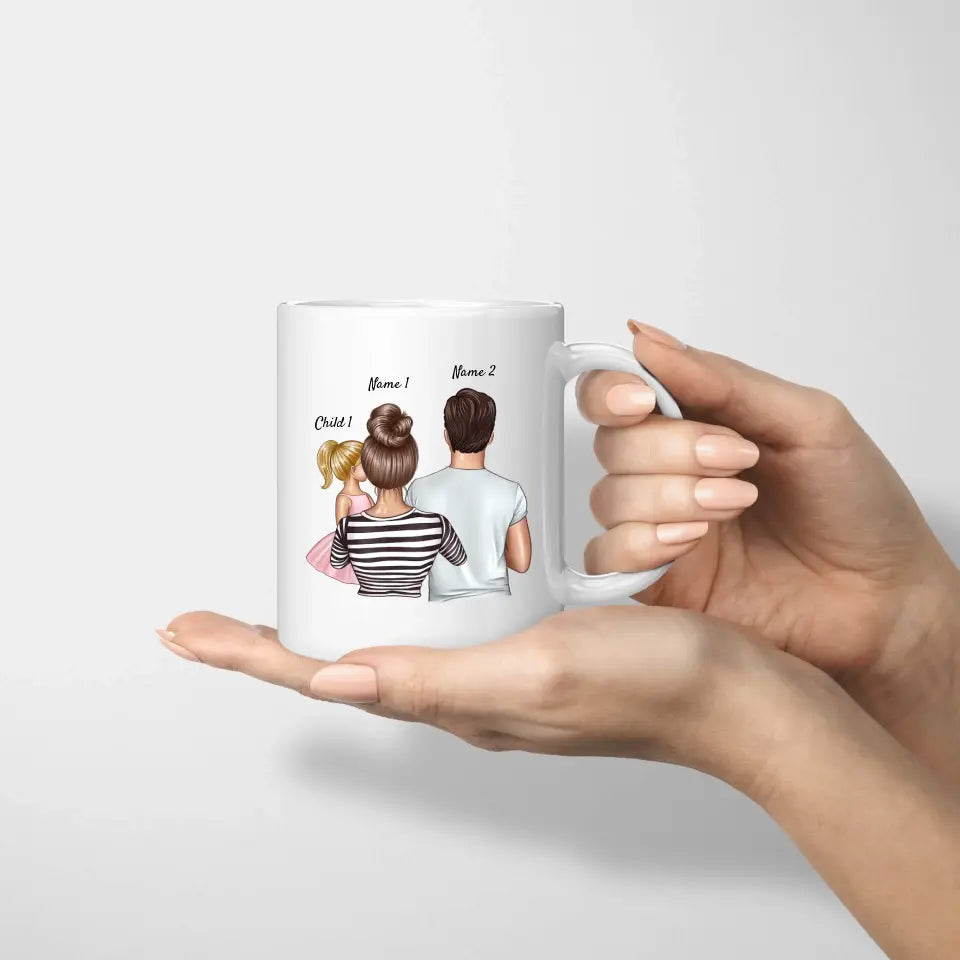 We are family - personalized mug